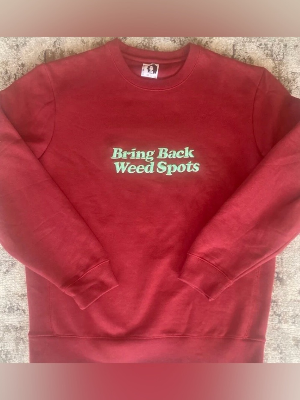 Cavalier Bring Back Spots Embroidered Crewneck - Men’s XL